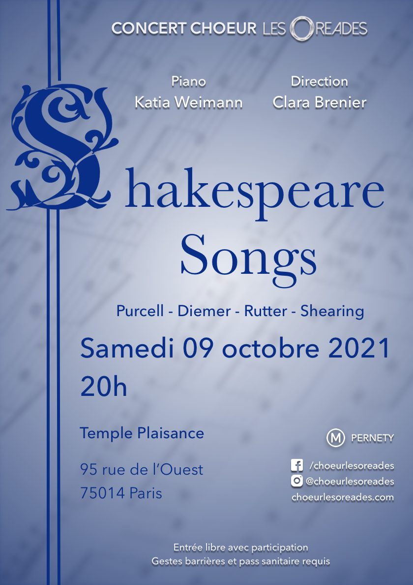 Affiche ou photo : Concert 9 octobre 2021